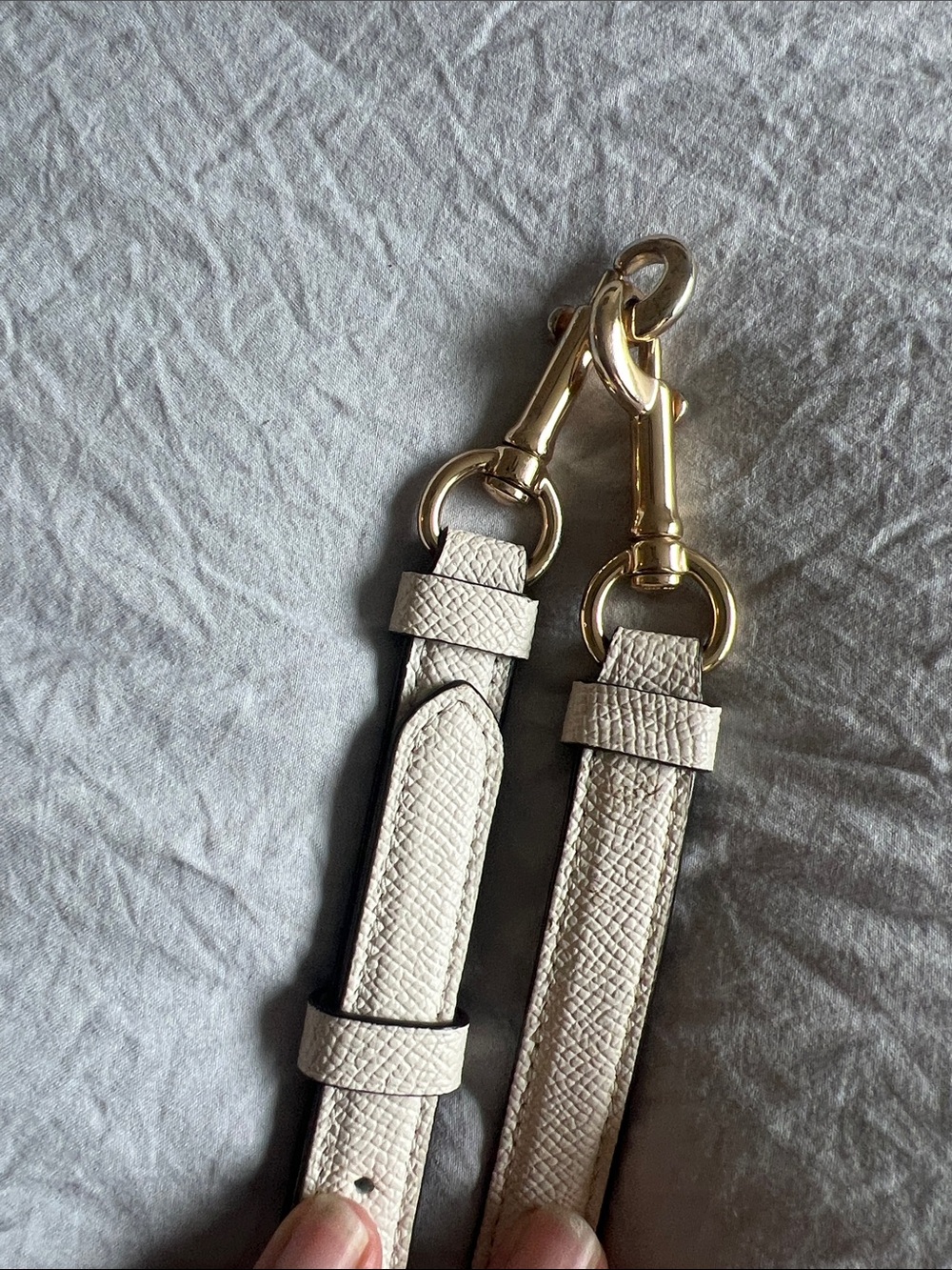 Coach Cream Leather Replacement Strap - Picture 10 of 11